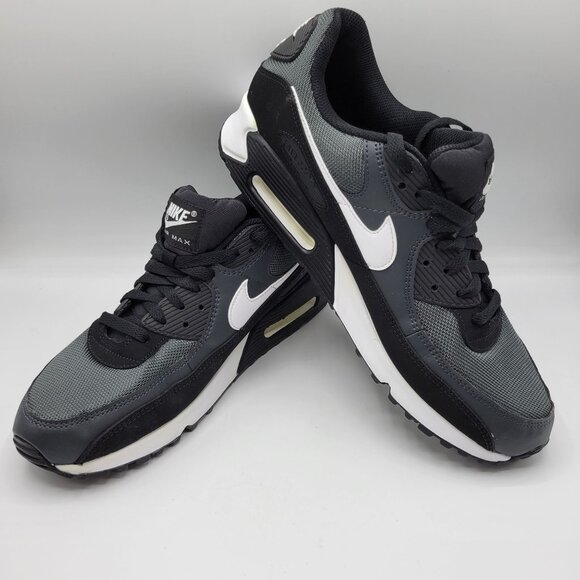 Nike Air Max 90 CN8490-002 Mens Sneakers Size 12 Black & Gray Like New - Picture 16 of 16